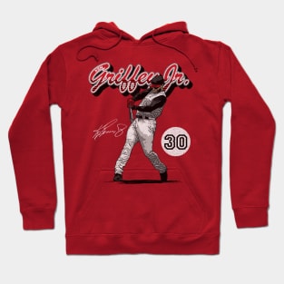 Ken Griffey Jr. Cincinnati Retro Script Hoodie